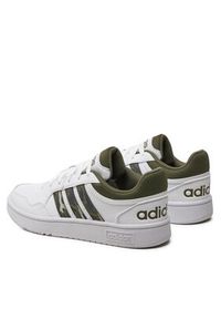 Adidas - adidas Sneakersy Hoops 3.0 Low Classic Vintage ID1113 Biały. Kolor: biały. Materiał: skóra #6