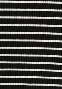 Renee - Czarno-Biały Bawełniany T-shirt Koszulka w Paski z Krótkim Rękawem Fralea. Okazja: na co dzień. Kolor: czarny. Materiał: bawełna. Długość rękawa: krótki rękaw. Długość: krótkie. Wzór: paski. Styl: casual, elegancki #3