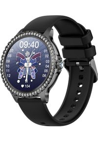 Smartwatch Hagen Smartwatch damski Hagen HC62.14.534 czarny pasek. Rodzaj zegarka: smartwatch. Kolor: czarny