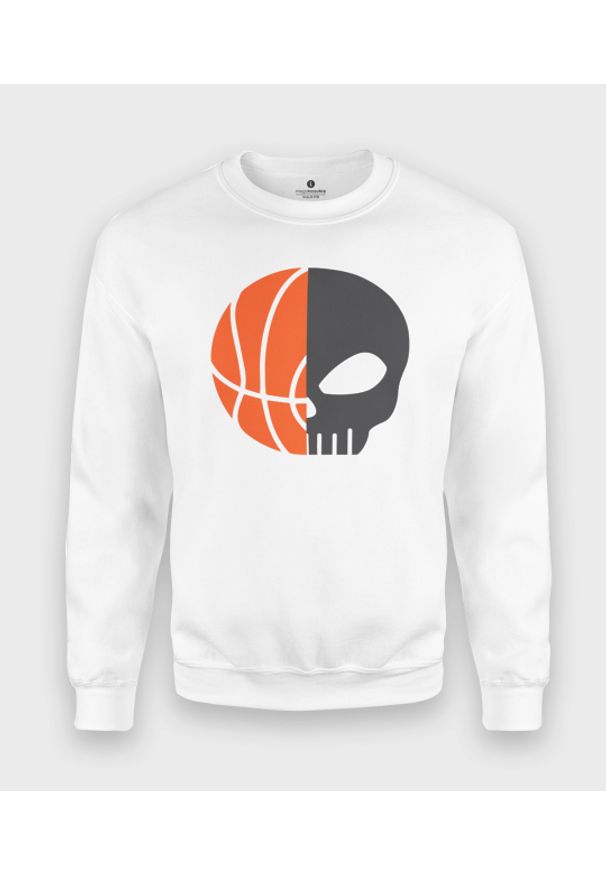 MegaKoszulki - Bluza klasyczna BasketSkull. Styl: klasyczny