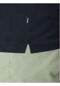 BOSS Polo H-Paras 50537954 Granatowy Regular Fit. Typ kołnierza: polo. Kolor: niebieski. Materiał: syntetyk, bawełna #4