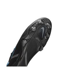 Buty piłkarskie Nike Phantom GT2 Elite Fg M CZ9890-004 czarne czarne. Nosek buta: otwarty. Kolor: czarny. Materiał: tkanina, syntetyk, materiał. Szerokość cholewki: normalna. Sezon: jesień. Sport: piłka nożna #3
