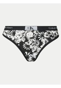 Calvin Klein Underwear Stringi 000QF7221E Czarny. Kolor: czarny. Materiał: bawełna #3