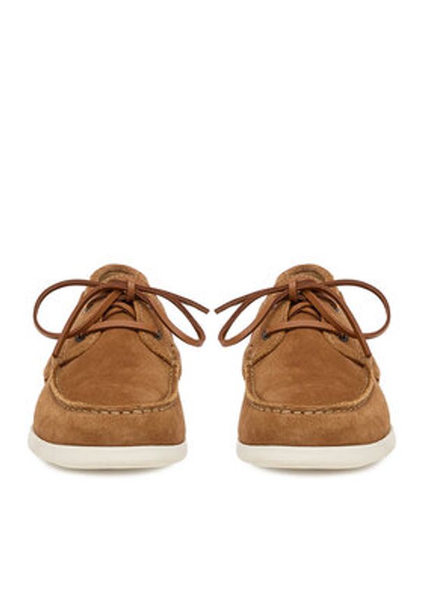 Nautica Mokasyny EOHP-BARI-21 MB Brązowy. Kolor: brązowy. Materiał: skóra, zamsz