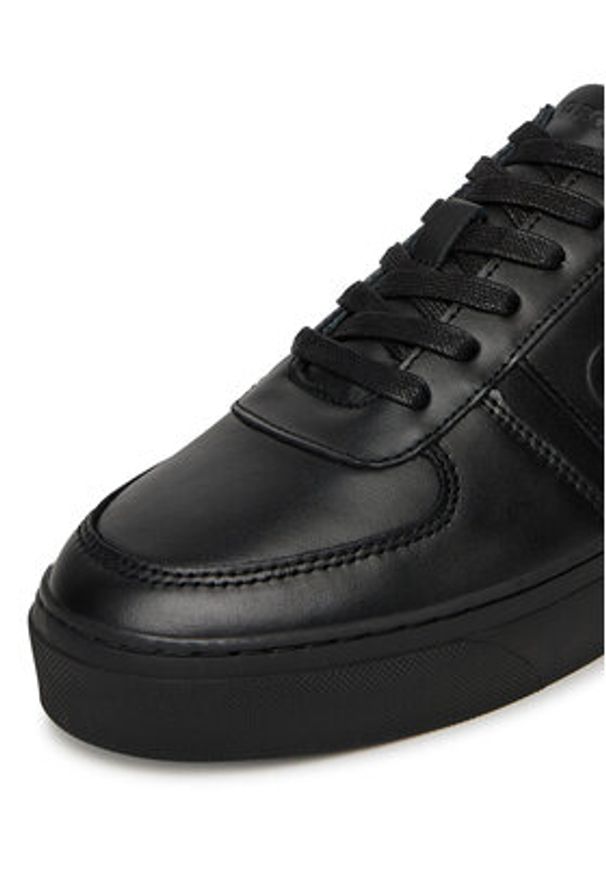 Gino Rossi Półbuty ENZO-01 125AM Czarny. Kolor: czarny. Materiał: skóra