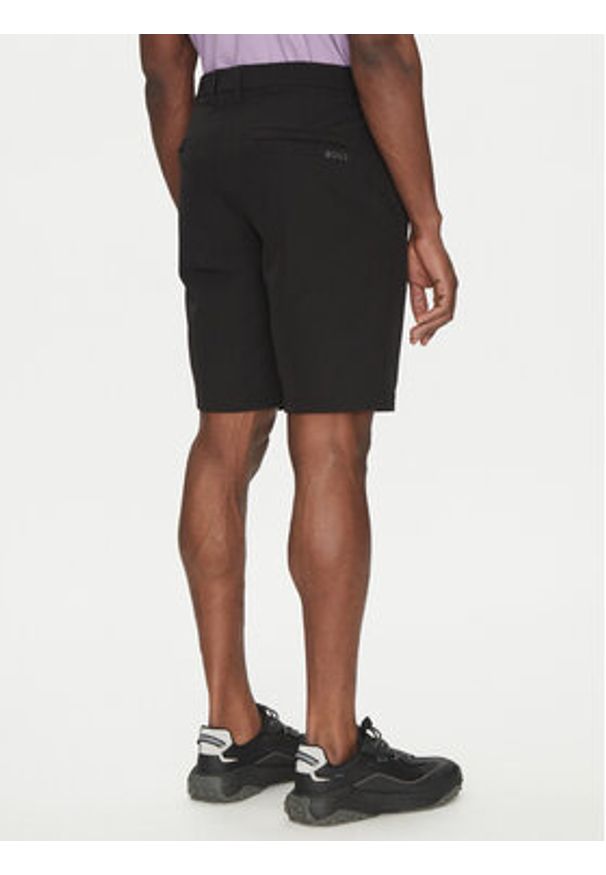 BOSS Szorty materiałowe S_Commuter_10.5 inch 50540337 Czarny Slim Fit. Kolor: czarny. Materiał: syntetyk