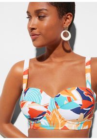 bonprix - Bikini na fiszbinach (2 części). Kolor: biały #2