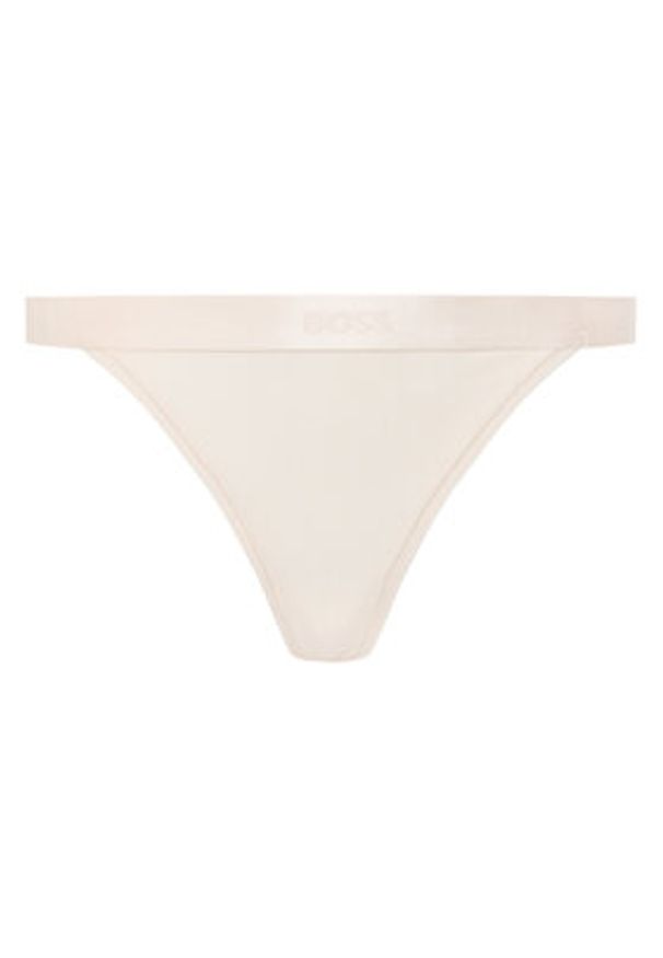 BOSS Stringi 50520398 Różowy. Kolor: różowy. Materiał: bawełna