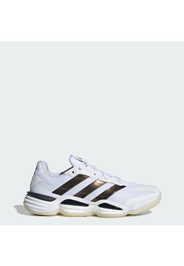Adidas - adidas Buty halowe Stabil 16 KJ1558 Biały. Kolor: biały. Materiał: materiał