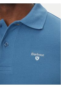 Barbour Polo Original Sports MML0358BU67 Niebieski Tailored Fit. Typ kołnierza: polo. Kolor: niebieski. Materiał: bawełna
