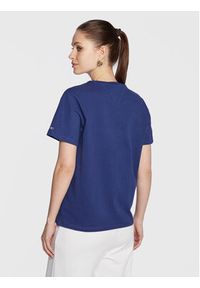 Tommy Jeans T-Shirt Varsity DW0DW14919 Granatowy Loose Fit. Kolor: niebieski. Materiał: bawełna #3