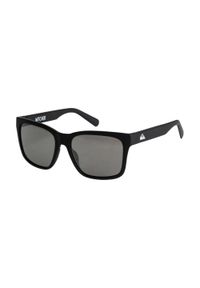 Okulary Quiksilver przeciwsłoneczne dla dzieci Witcher KYG6 Black/ML Silver. Kolor: czarny