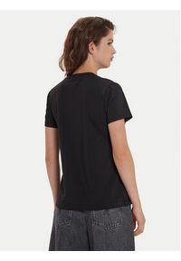 DKNY T-Shirt P4MHSWNA Czarny Regular Fit. Kolor: czarny. Materiał: bawełna