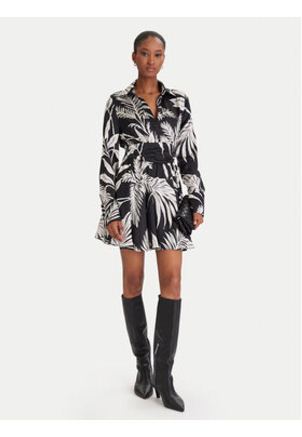 Guess Sukienka koktajlowa W5YK00 WF1T2 Zielony Regular Fit. Kolor: zielony. Materiał: syntetyk. Styl: wizytowy