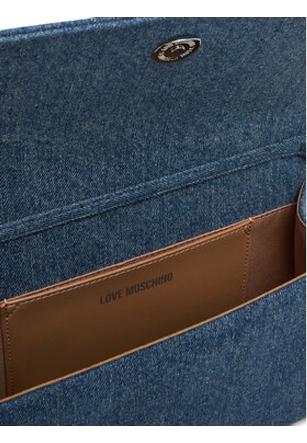 Love Moschino - LOVE MOSCHINO Torebka JC4247PP0MKM0750 Niebieski. Kolor: niebieski