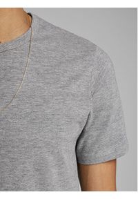 Jack & Jones - Jack&Jones T-Shirt Basic 12058529 Szary Stretch Fit. Kolor: szary. Materiał: bawełna