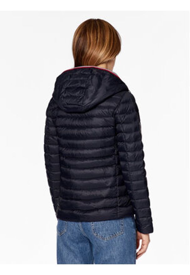 TOMMY HILFIGER - Tommy Hilfiger Kurtka puchowa Heritage WW0WW34299 Granatowy Regular Fit. Kolor: niebieski. Materiał: puch, syntetyk