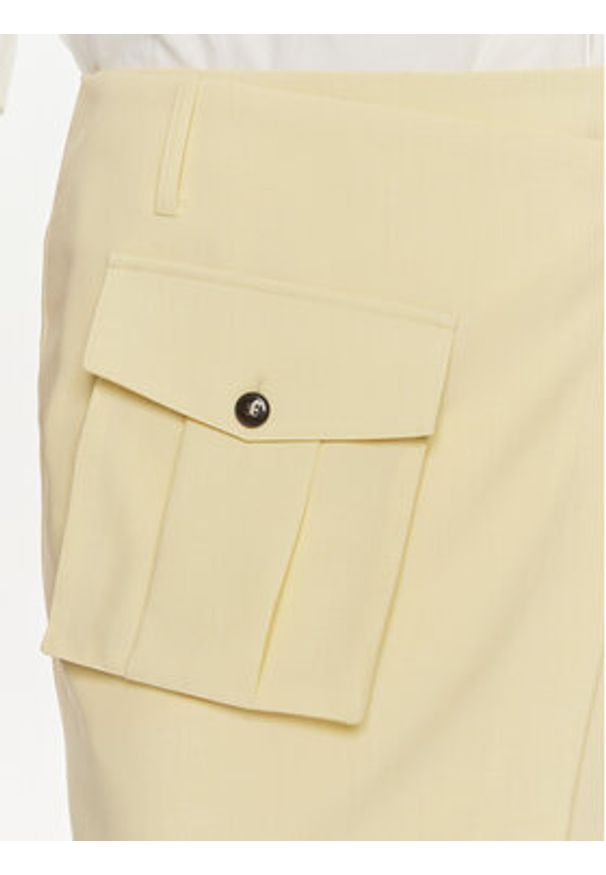 Herskind Spódnica mini Carolina 5115519 Żółty Regular Fit. Kolor: żółty. Materiał: syntetyk