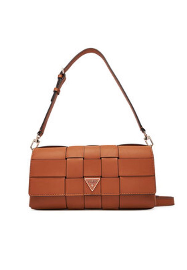 Guess Torebka Maylee HWWG96 61190 Brązowy. Kolor: brązowy. Materiał: skórzane