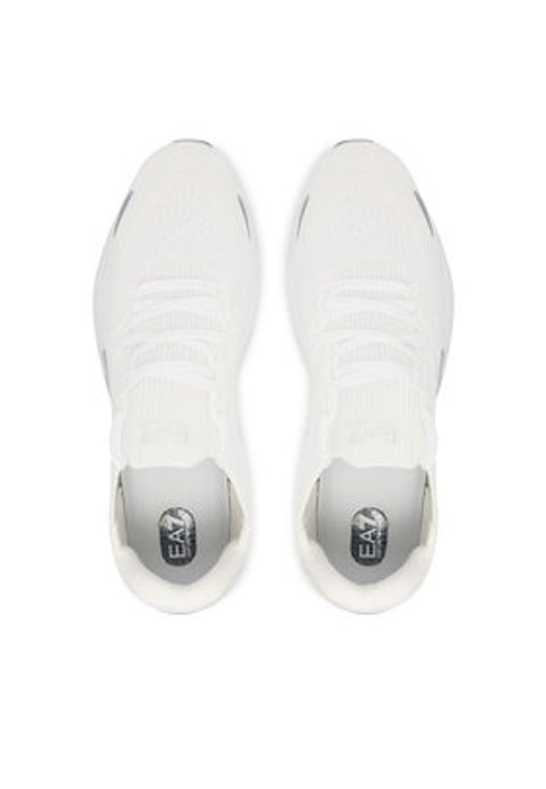 EA7 Emporio Armani Sneakersy 7X000652 AF18639 MZ024 Biały. Kolor: biały. Materiał: materiał
