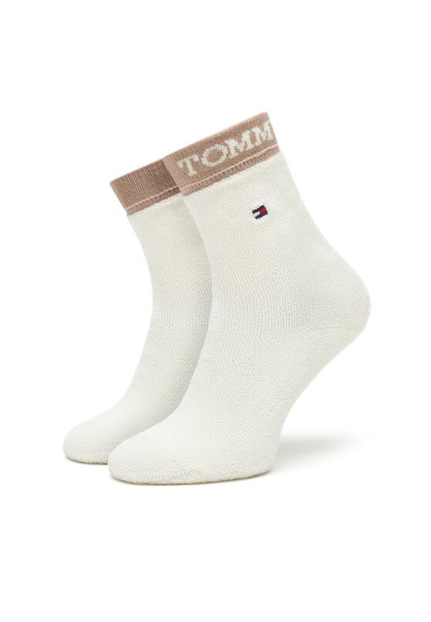 TOMMY HILFIGER - Tommy Hilfiger Zestaw 2 par wysokich skarpet dziecięcych 701236328 Écru. Materiał: materiał, bawełna