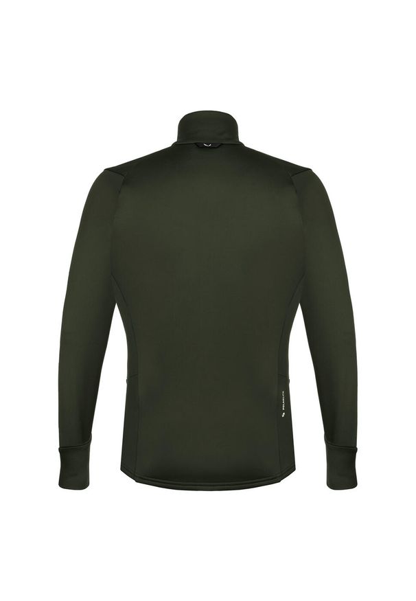 Salewa - Bluza trekkingowa męska Puez PL. Kolor: zielony. Materiał: dzianina, materiał