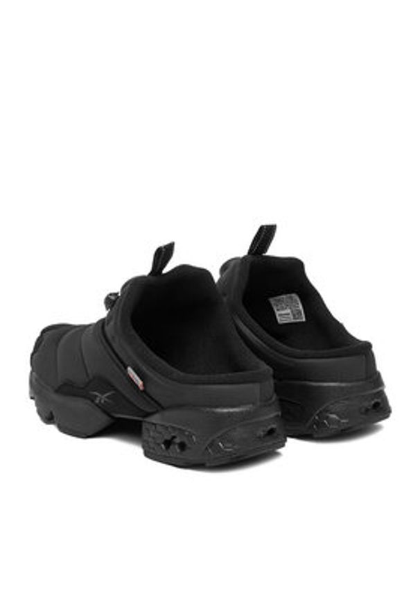 Reebok Klapki EO-INSTAPUMP FURY MULE 100230815 Czarny. Kolor: czarny. Materiał: materiał