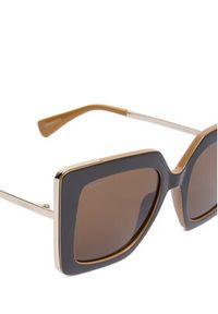 Max Mara Okulary przeciwsłoneczne Design4 MM0051 50E Brązowy. Kolor: brązowy #4