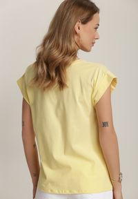 Renee - Żółty T-shirt Savarelsa. Kolor: żółty #3
