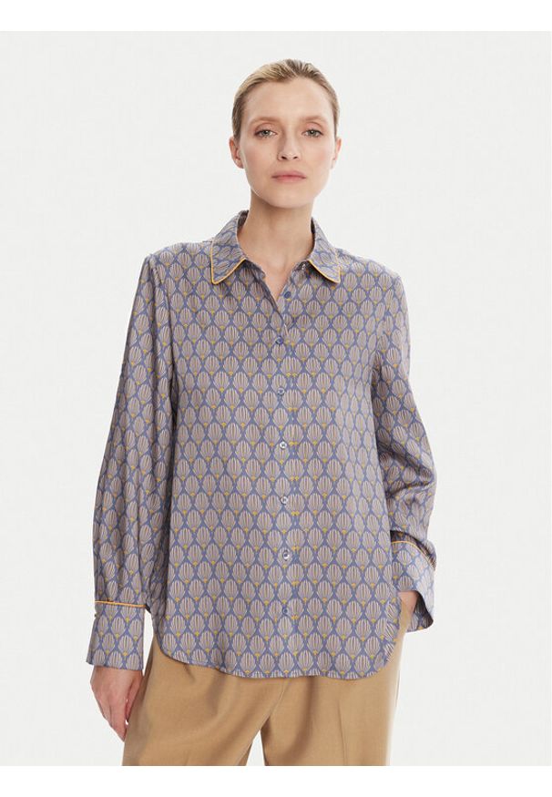 JOOP! Koszula 58 253B58Blia 30047621 Fioletowy Regular Fit. Kolor: fioletowy. Materiał: syntetyk