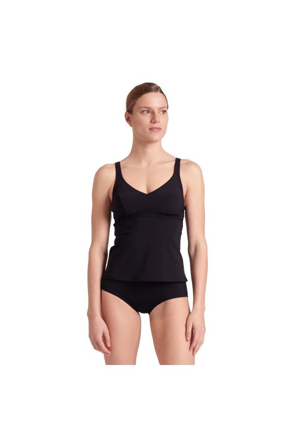 Strój kąpielowy damski dwuczęściowy Arena Bodylift Manuela Tankini. Kolor: czarny