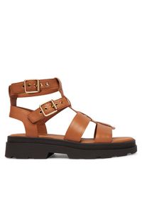 Sandały Clarks. Kolor: brązowy #1