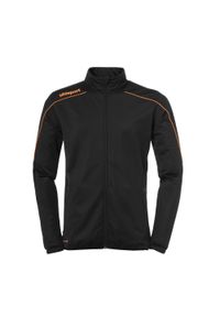 UHLSPORT - Kurtka dziecięca Uhlsport Stream 22. Kolor: czarny, pomarańczowy, wielokolorowy. Materiał: dresówka. Sport: fitness, piłka ręczna