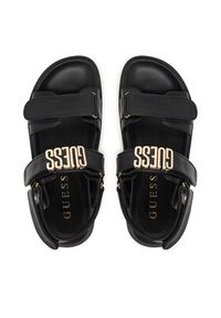 Guess Sandały FLJFBL ELE03 Czarny. Kolor: czarny. Materiał: skóra #3