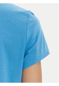 Mustang T-Shirt Albany 1014984 Niebieski Relaxed Fit. Kolor: niebieski. Materiał: bawełna