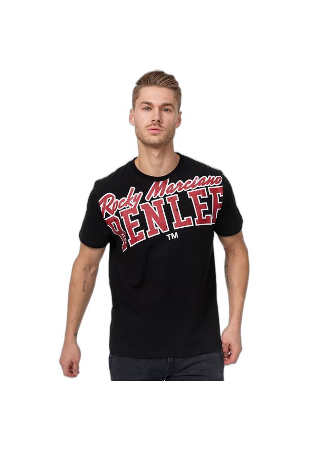 Koszulka Benlee Grosso. Kolor: czarny. Materiał: bawełna