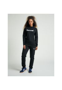 Bluza sportowa z kapturem damska Hummel Go Cotton Logo Hoodie Woman. Typ kołnierza: kaptur. Kolor: czarny