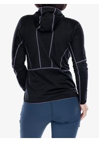Bluza z kapturem damska Hannah Meda Hoody. Typ kołnierza: kaptur. Kolor: czarny. Sezon: zima. Sport: narciarstwo