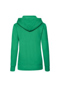 FRUIT OF THE LOOM - Bluza Damska Z Kapturem. Typ kołnierza: kaptur. Kolor: zielony