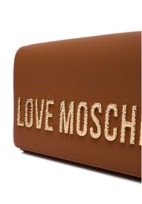 Love Moschino - LOVE MOSCHINO Torebka JC4121PP0NKD020A Brązowy. Kolor: brązowy. Materiał: skórzane #5