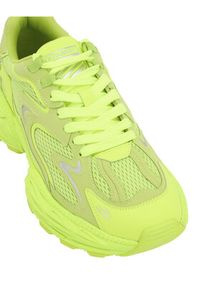 Plein Sport Sneakersy SAFS USC0931 STE003N Żółty. Kolor: żółty. Materiał: materiał #2