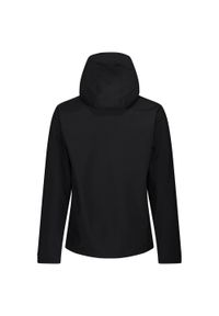 Regatta - Softshell Z Kapturem Męski Venturer. Typ kołnierza: kaptur. Kolor: niebieski. Materiał: softshell. Sport: turystyka piesza #1