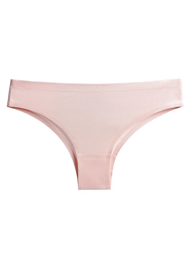 Intica - Majtki bezszwowe niewidoczne pod ubraniem Quintilia. Kolor: różowy. Materiał: materiał, skóra