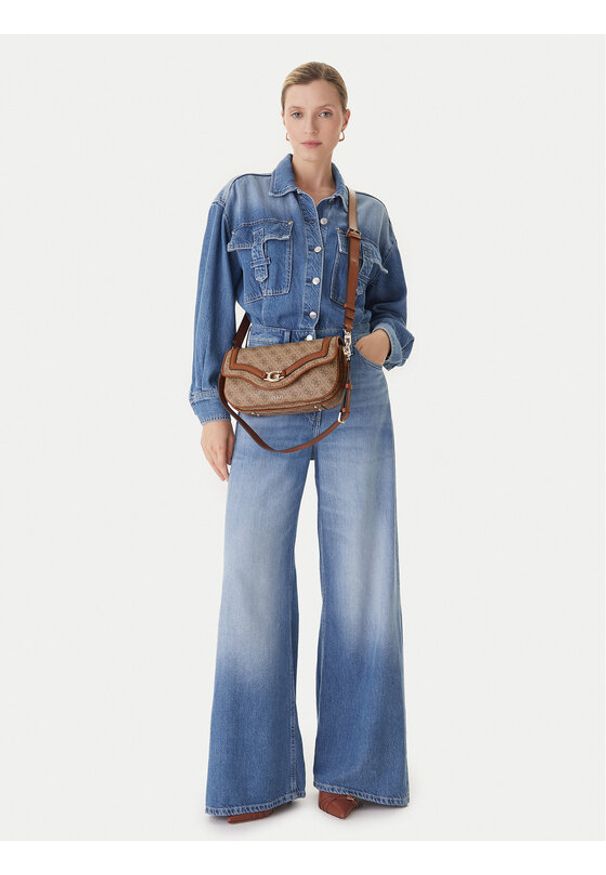 Guess Torebka 178712 Brązowy. Kolor: brązowy