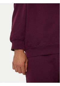United Colors of Benetton - United Colors Of Benetton Bluza 342ZU1093 Fioletowy Regular Fit. Kolor: fioletowy. Materiał: bawełna #4