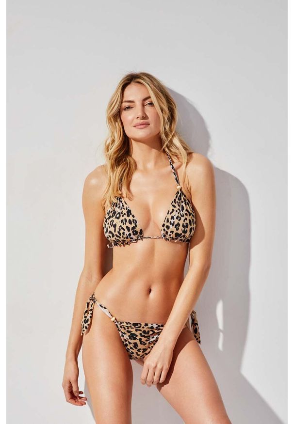PRAIA BEACHWEAR - Praia Beachwear dwuczęściowy strój kąpielowy GOLDEN EYE miękka miseczka. Materiał: materiał