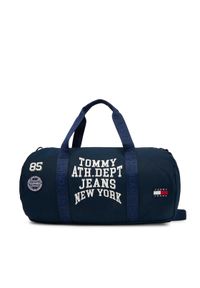 Tommy Jeans Torba Tjm Multi Graphic Duffle AM0AM13705 Granatowy. Kolor: niebieski. Materiał: materiał
