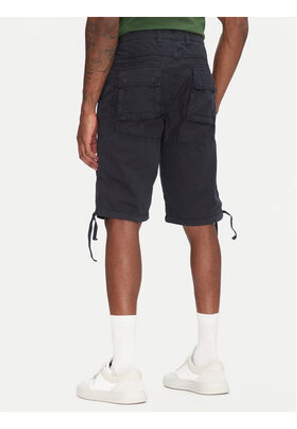 Aeronautica Militare Szorty materiałowe 251BE041CT1122 Granatowy Regular Fit. Kolor: niebieski. Materiał: bawełna