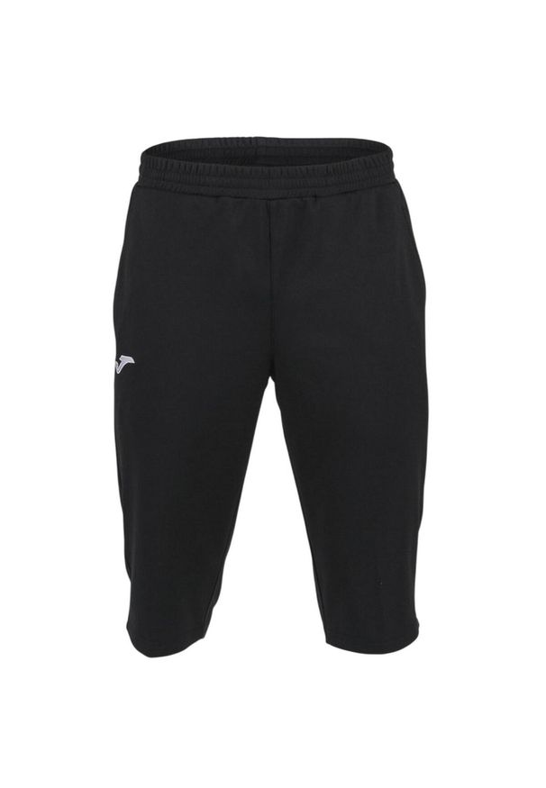 Joma - Męskie Bermudy 3/4. Kolor: czarny. Materiał: dresówka