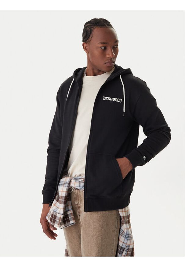 DC Shoes Bluza Baseline ADYFT03389 Czarny Regular Fit. Kolor: czarny. Materiał: bawełna